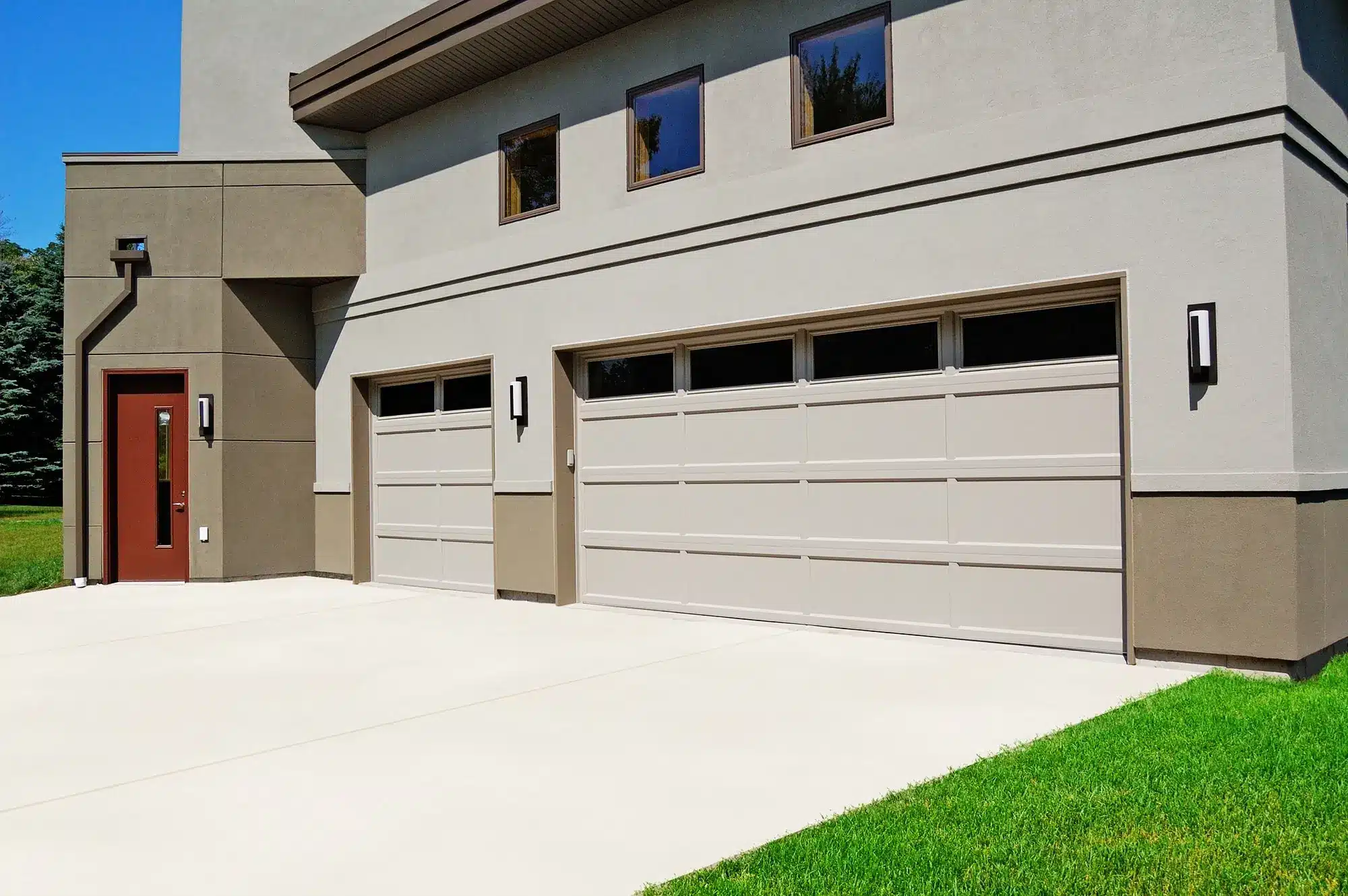 Davis Door Company residential garage door project