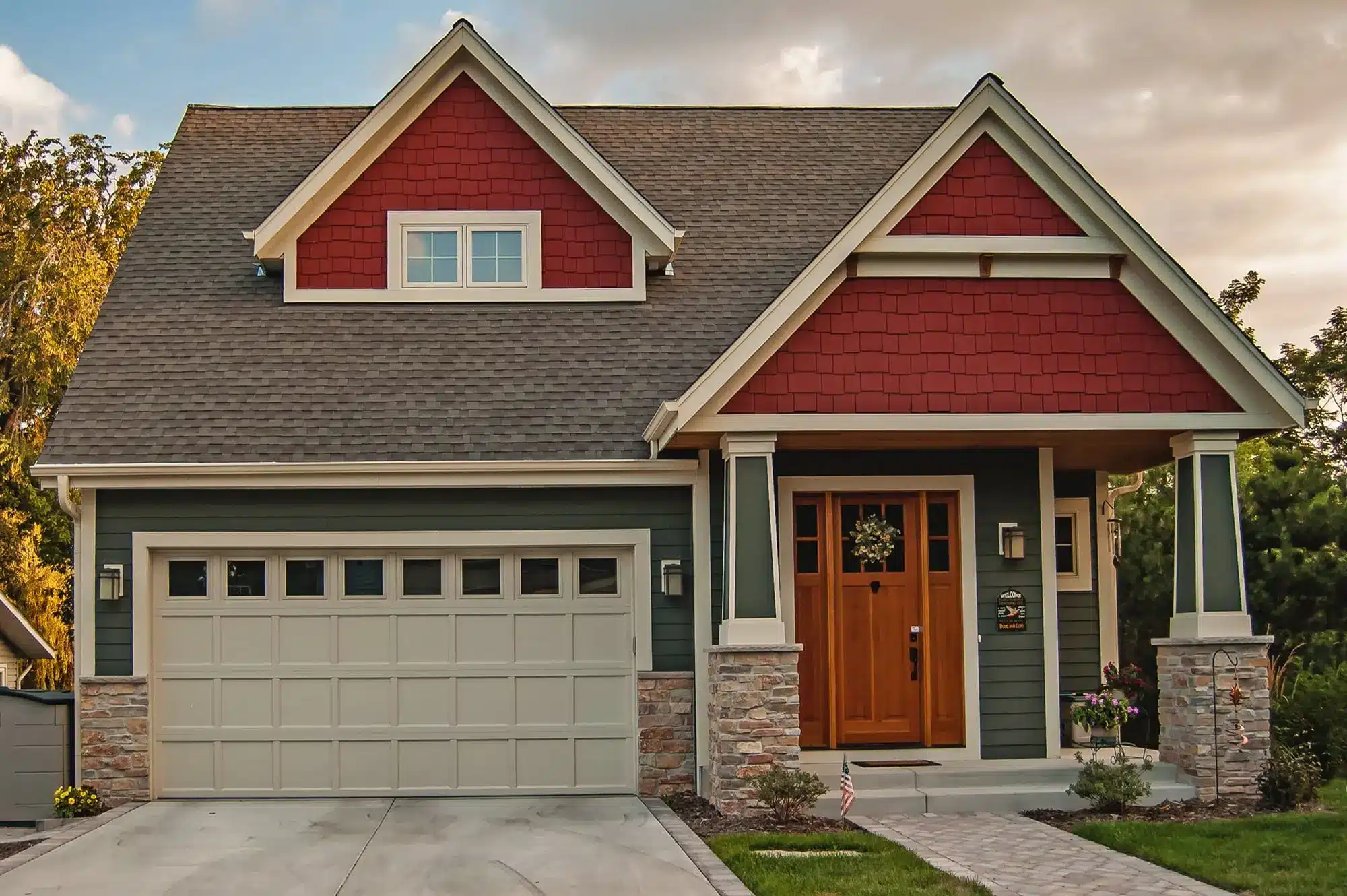 Davis Door Company residential garage door project